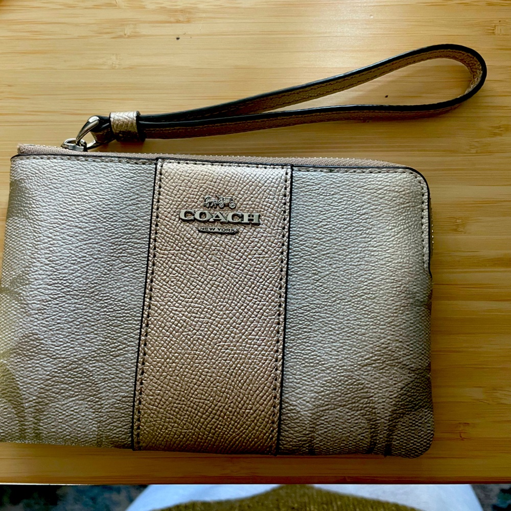 Coach wristlet